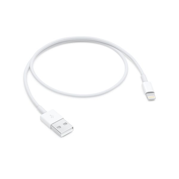 Apple Lightning to USB cable <br> (0.5 m)